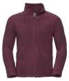 8700M/870M Full zip outdoor fleece Burgundy colour image